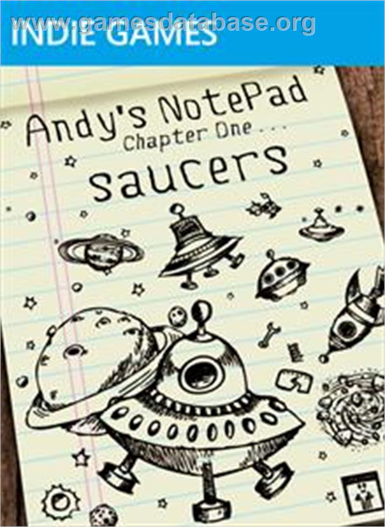 Andy's Notepad [Saucers] - Microsoft Xbox Live Arcade - Artwork - Box